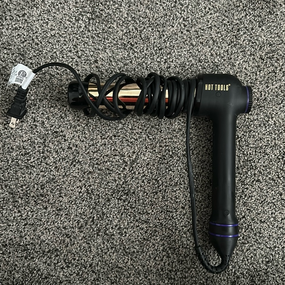 Hot Tools Pro Curl bar Curling Wand | Curls (1-1/4 in)